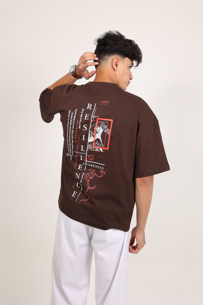 Box Fit T-shirt Brown