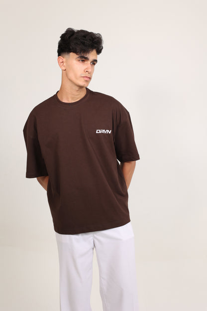 Box Fit T-shirt Brown