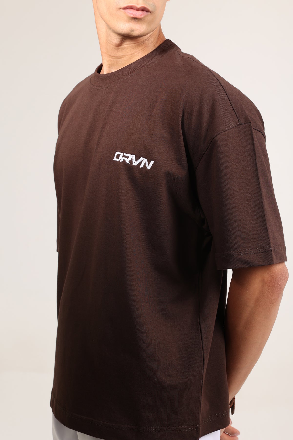 Box Fit T-shirt Brown